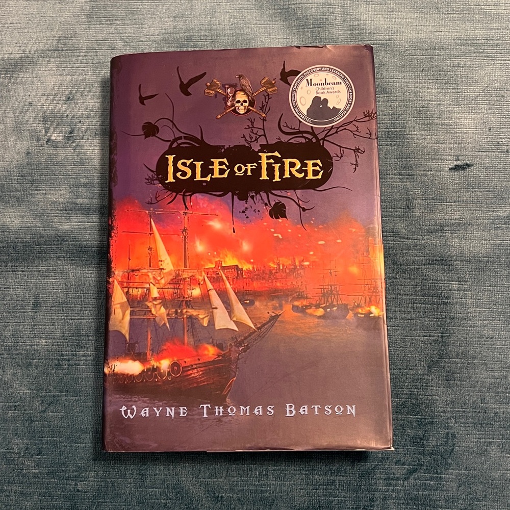Isle of Fire Hardcover Book